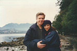 Visiting Kate and Evan 1996 photo Fay Blackburn