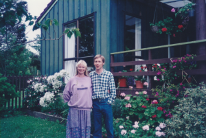 Visiting Tiina and Chris 1997 photo Fay Blackburn