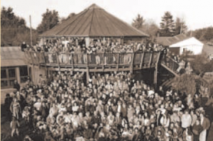 Community photograph at the 30th Birthday Celebration photo Kathleen Thormod Carr