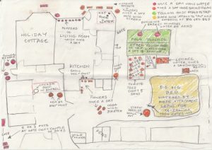 Caledonia garden layout 2012