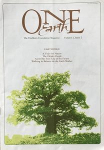 One Earth magazine - Earth Issue 1981 Findhorn Foundation