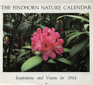 First Findhorn Nature Calendar 1984 photo Alan Watson Featherstone