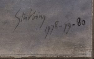 Stubbing signature on Universal Hall murals ©Mark Richards @Aurora