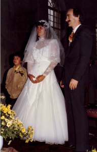 Wedding 1986 photo Bernadette Greiner
