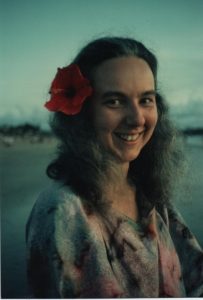 beach babe in Bali 1994 photo Alan Watson