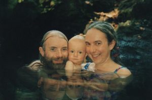 family bliss in Hawaii 1996 photo Alan Watson Featherstone