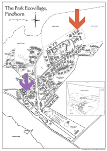 FBHHC office and Meridian on Park Map