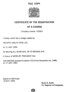 HW loan security 1994