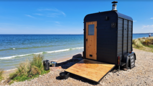 Beachside sauna photo Graham Meltzer