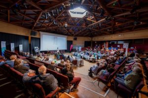 Celebrating Enterprise auditorium 1 photo Mark Richards Aurora Imaging