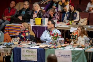 Celebrating Enterprise stalls photo Mark Richards Aurora Imaging