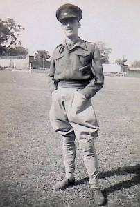 Alan Jacobsen during WWII in India
