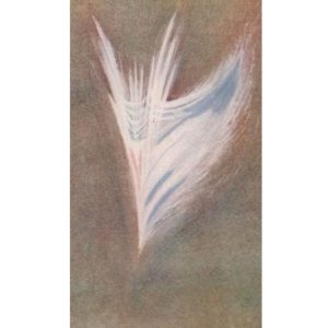 Ethereal being drawing by Frances Ripley