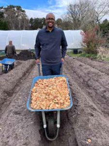Fasil Bogale in Cullerne Gardens photo Fasil Bogale
