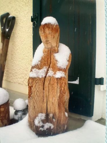 The Thinker in Schlehdorf photo Amelie Sperl