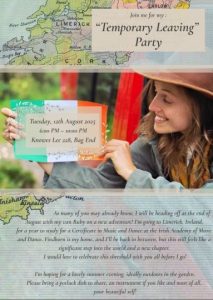 Carolin is off to Ireland