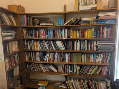 Cluny Library photo Cornelia Featherstone