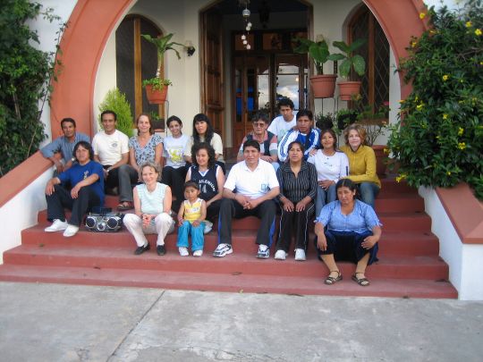 Coroico with AOPEB staff photo Marion Remus