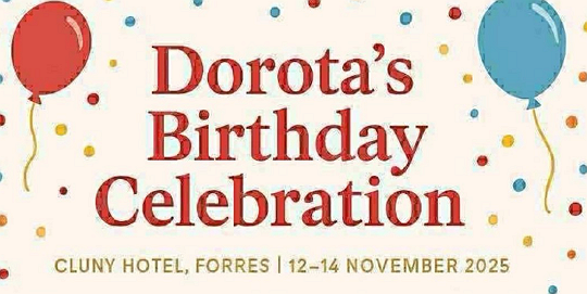 Dorota's birthday celebration featured 540