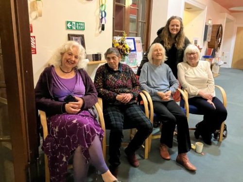 Listening to RJ photo Audicia Morley