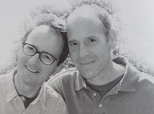 William Bloom and Michael Hawkins photo Findhorn Foundation