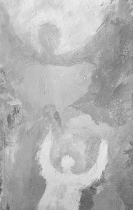 Angel drawing by Barbara Thomas