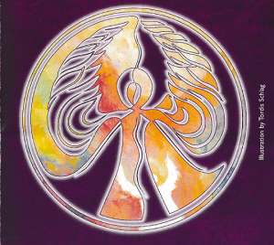 Angel illustration by Tordis Schlag incorporating the original drawing by Barbara Thomas