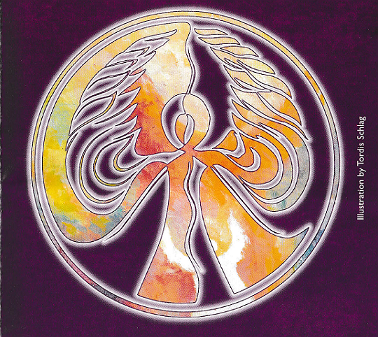 Angel illustration by Tordis Schlag incorporating the original drawing by Barbara Thomas