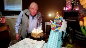 Billy birthday cake photo Doug Hoyt
