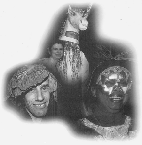 God In His Elfen Mind collage by Kate Bewick