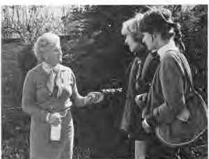 Eileen with two people