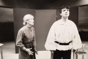 Beatrix Descamps and Stewart Friendship 1990s 2 photo Findhorn Foundation