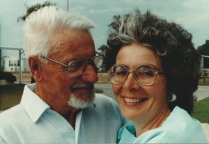 Fred Barton and Lynn 1990 photo Lynn Barton