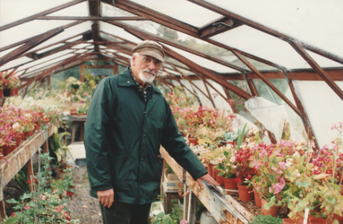 Fred Barton in wooden green house 2 photo Lynn Barton
