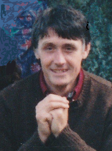 Rory O'Connell in Cullerne Gardens early 1990s photo Lynn Barton