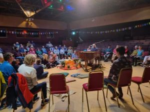 Intimate piano concert moment with Joachim Goerke 2024 photo Carolin Waldmann