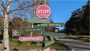 Stop Worrying signpost photo Brian Connolly