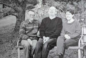 Findhorn College staff 2001 Malcolm Hollick Dave Till Jean Flloyd photo Findhorn Foundation
